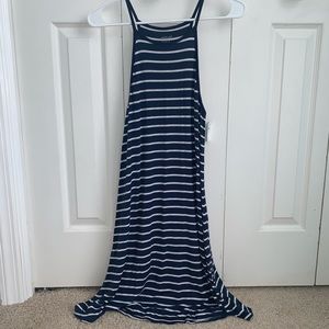 Navy and White Striped American Eagle/Aerie Dress